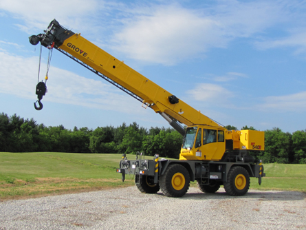 Rough Terrain Mobile Crane